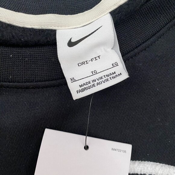 Nike Dri-FIT Standard Issue Men's Basketball Crew Black/White NWT Size XL. B22 - Picture 5 of 9